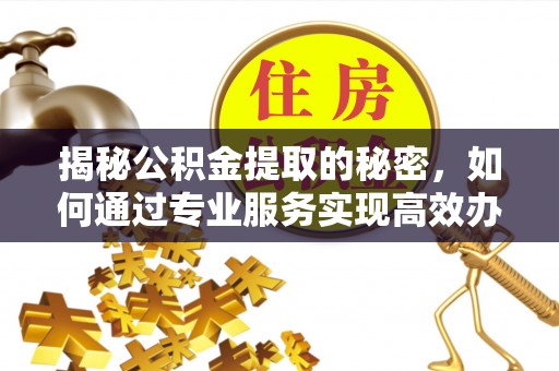 镇安揭秘公积金提取的秘密，如何通过专业服务实现高效办理？