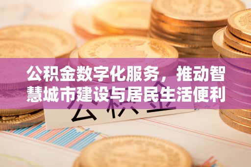 镇安公积金数字化服务，推动智慧城市建设与居民生活便利化