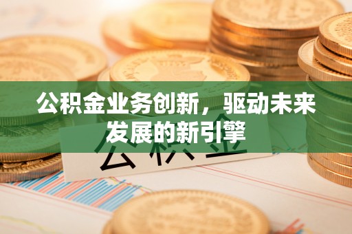 镇安公积金业务创新，驱动未来发展的新引擎