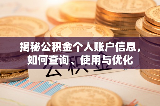 镇安揭秘公积金个人账户信息，如何查询、使用与优化