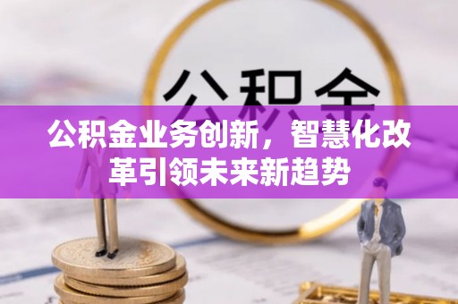 镇安公积金业务创新，智慧化改革引领未来新趋势
