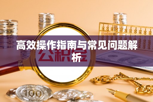 镇安高效操作指南与常见问题解析