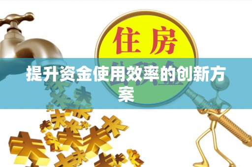 镇安提升资金使用效率的创新方案