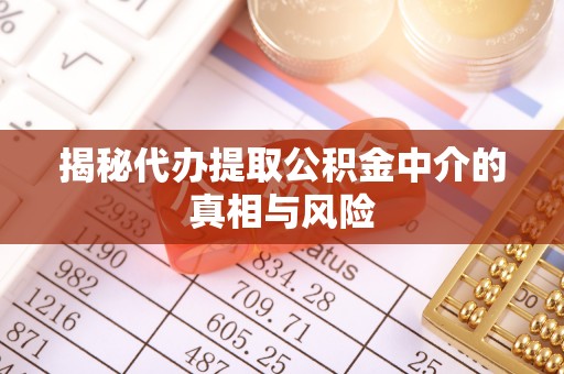 镇安揭秘代办提取公积金中介的真相与风险