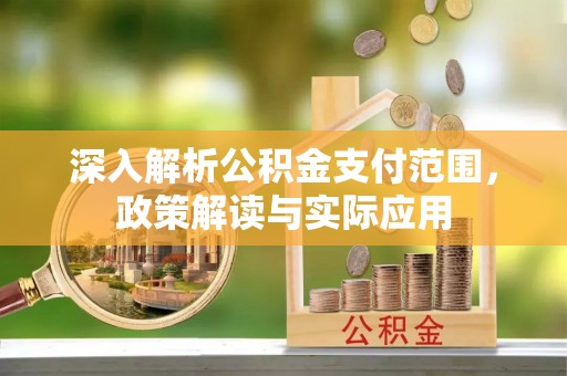 镇安深入解析公积金支付范围，政策解读与实际应用