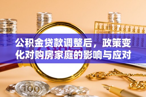 镇安公积金贷款调整后，政策变化对购房家庭的影响与应对策略