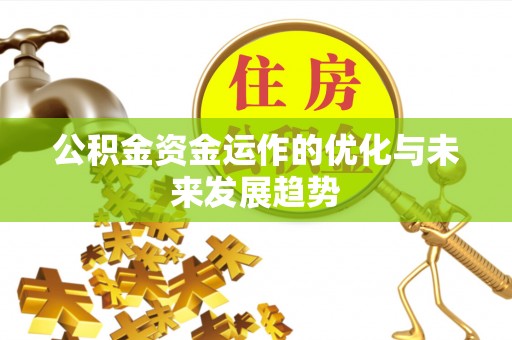 镇安公积金资金运作的优化与未来发展趋势