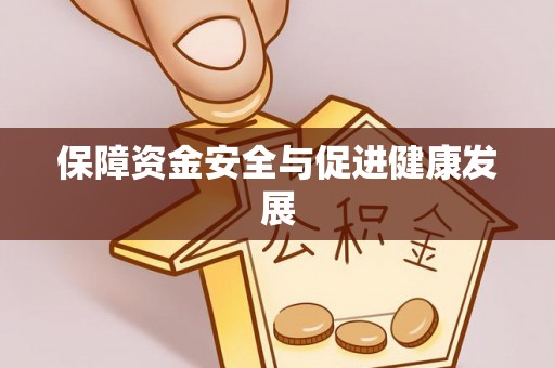 镇安保障资金安全与促进健康发展