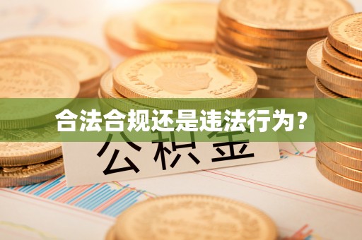 镇安合法合规还是违法行为？