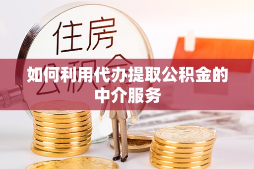 镇安如何利用代办提取公积金的中介服务