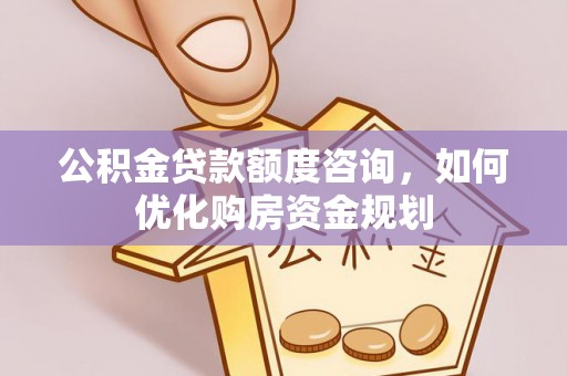 镇安公积金贷款额度咨询，如何优化购房资金规划