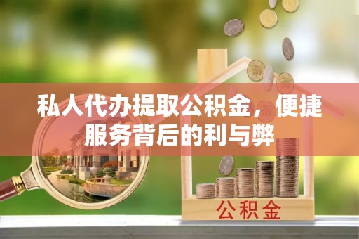 镇安私人代办提取公积金，便捷服务背后的利与弊